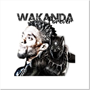 Black Panther Wakanda Forever Posters and Art